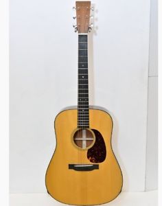 Martin D-18 Authentic 1939 Natural w/hard case F/S Guiter From JAPAN #Q310