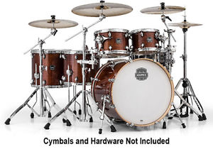 Mapex Armory StudioEase 6 pièces Coque Pack, Transparent Noyer (NEUF)