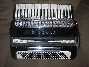 VINTAGE D' SCALA ACCORDIAN~ART DECO RETRO~ MADE IN ITALY~ MODEL 116~S.N. 63810!