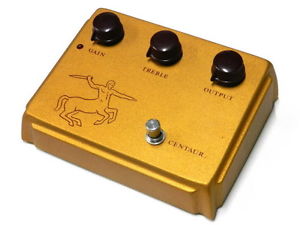 Klon Centaur Professional Overdrive Guitar Bass Effector Gold Short Tail Japan