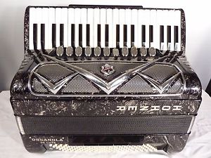 HOHNER ORGANOLA DE LUXE AKKORDEON   120/4   KOMPLETT ÜBERHOLT   1A ACCORDION !