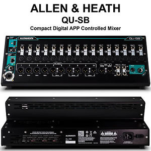 ALLEN & HEATH QU-SB Compact Digital APP Controlled Audio Mixer $60 Instant Off