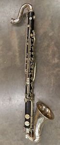 Selmer Paris Depose' Wood Bass Clarinet ! !NORESERVE!