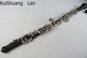 professional composite wood concert semiautomatic Ckey oboe,gold/Silver two-tone