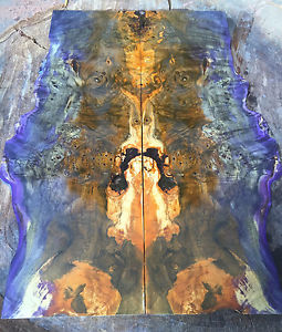 Stabilized Buckeye Burl Guitar Book Match Set - .28 x 14 - 16 x 20.5 - SBM-52