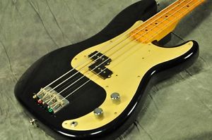 Fender American Vintage 57 Precision Bass Black 2006 Electric Bass Free Shipping