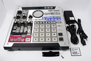 **Exc+**  Roland sp-555 Dr. Sample Phrase Sampler w/Card, Box,Power supply#645