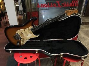 1992 Fender American  Floyd Rose Classic Stratocaster Sunburst Strat Guitar HSS