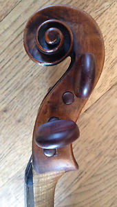 XVIII sec. NORTH ITALIAN Violin ALBANI school,  certificate violino antico old