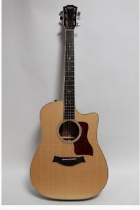 Taylor 510ce ES2 Natural w/hard case Free shipping Guiter From JAPAN #Q299
