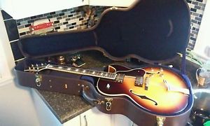 2003 Greg Bennett Samick LaSalle Guitar JZ-3 Exotic Sapele Quilted Maple Archtop