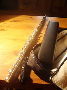 ALTUS Bb FLUTE D'AMORE in SIb, Silver 958, B Foot, SAX BASS ALTO Haynes Sankyo