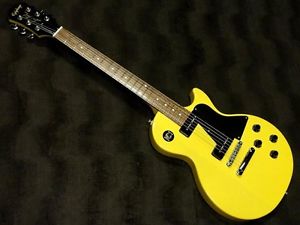 Epiphone YEC Les Paul Special Yellow w/soft case Free shipping Guiter #X855