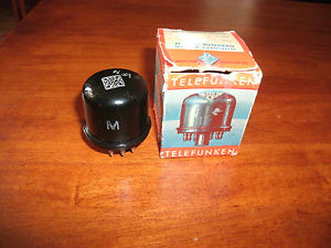 Vintage Telefunken VF14M valve tube for Neumann U47 U48 microphone