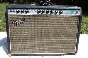 Vintage Fender Silverface Deluxe- Reverb  1968