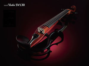 NEW! YAMAHA SILENT Violin SV-130-BR Brown Free shipping From Japan SV 130 BR