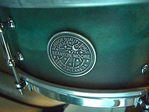 Stanton Moore 14 x 4.5 Spirit of New Orleans Steel Snare Drum - Katrina Patina