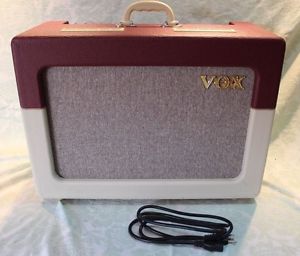 VOX AC15C1-TN 15W 1X12" TUBE COMBO AMP TWO TONE REC & CREAM W ORIG BOX