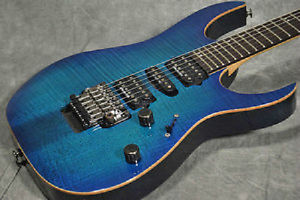 IBANEZ RG2770Z Sapphire Blue 2011 Electric Guitar  Free Shipping Tracking Number