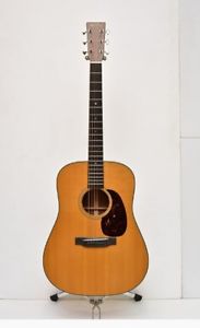 Martin D-18V Natural w/hard case Free shipping Guiter Bass From JAPAN #Q286