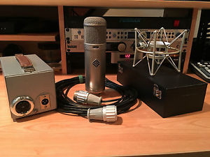 Vintage Neumann U47 Microphone with Telefunken VF14 and K47