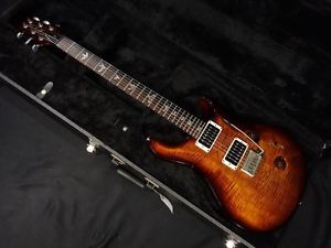 Paul Reed Smith Black Gold Wraparound Burst Custom24 Used Electric Guitar Japan