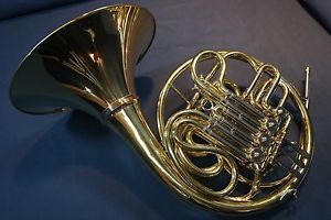1955 Elkhart Conn 6DS (6D w/screw bell) Double French Horn w/Case and Mouthpiece