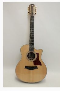 Taylor 456ceES2 SLTD2014 Natural w/hard case F/S Guiter From JAPAN #Q304