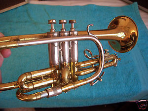 1939 FA Reynolds Pro. Cornet Cleveland Brass & silver Rare Horn  Nice used cond.