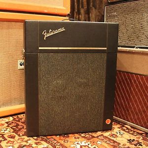 Vintage 1963 Selmer Futurama Bassist Major Valve Amplifier Head & Cabinet MINT