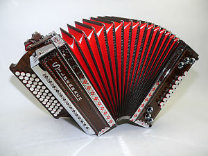 Steirische Harmonika , Silberbach, G-C-F-B, neuwertig