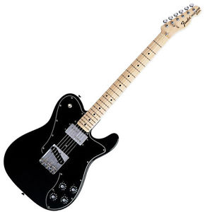 Fender Classic Series '72 Telecaster Custom Tele Maple Fretboard Black DEMO