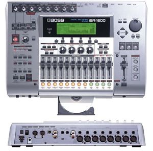 BOSS BR-1600 CD 16 MULTI TRACK DIGITAL USB HARD DRIVE RECORDING STUDIO 800 1200