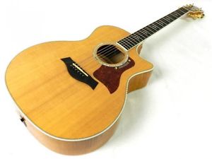 Taylor 614CE w/hard case Acoustic guitar From JAPAN Free shipping #D36