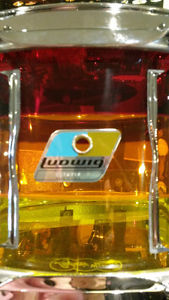 Ludwig Vistalite 6.5x14" Tequila Sunrise Snare Drum