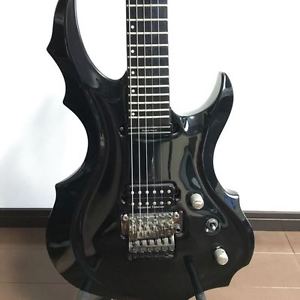 Used! ESP Japan -Edwards- Forest Guitar E-FR-140GT Black 24f Seymour Duncan Pick