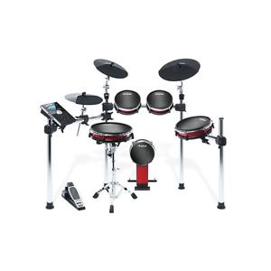 Alesis Hochrot Netz 5 Teile USB Elektronisch Schlagzeug Schlagzeug Set