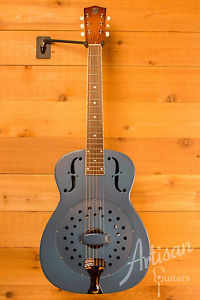 National ResoPhonic Collegian Steel Body Galaxy Blue Single Cone