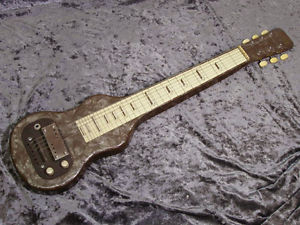 SUPRO Lap Steel 1958 Vintage Guitar Valco Free Shipping Japan w/Soft Case, Stand