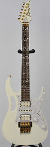 Ibanez JEM7V WH Steve Vai signature electric guitar 2006 white MIJ