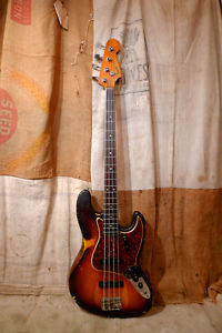 1966 Fender Jazz Bass Vintage Sunburst