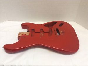 Late 50's Fender Stratocaster Dakota Red Body