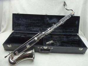 YCL-220 Yamaha Bass Clarinet Student Model, 221 Equivalent  in Nice Condition!