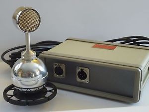 AEG/RTT LDC tube condenser microphone THE BALL - w/ AEG K67 - LOMO 19a19 preamp
