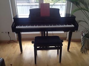 Classic Cantabile GP 300 Digitalfl Bracket Black, High Gloss