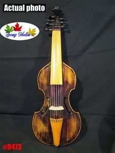 Copy Old finishes gamba SONG Maestro 7 string 15 1/2" viola da gamba #9473