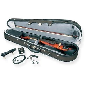 YAMAHA SILENT Violin SV130S CAR Candy Apple Red silent violin set 0423