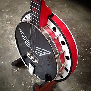 Mumford & Sons Signed Custom Deering Goodtime Banjo – CALIFORNIA!