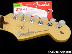 Fender American CHANNEL BOUND Strat NECK+ TUNERS Stratocaster USA Compound