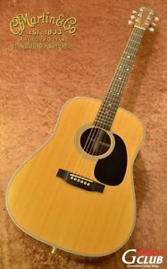 Martin D-28 Natural w/hard case Free shipping Guitar Bass from Japan #E940